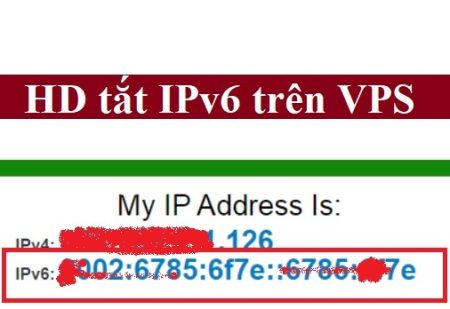 Tắt IPv6 trên VPS