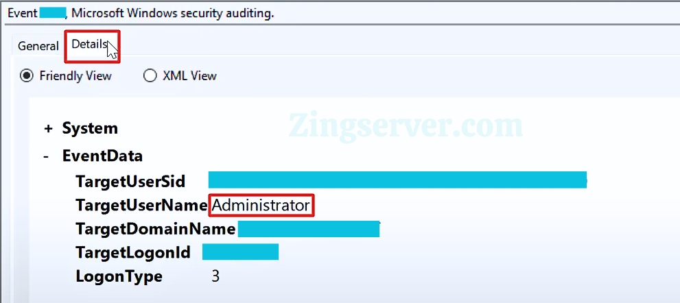 Username là Admin hoặc Administrator thường bị Scan