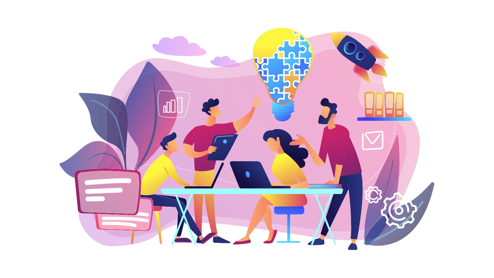 Collaboration Concept Vector Illustration