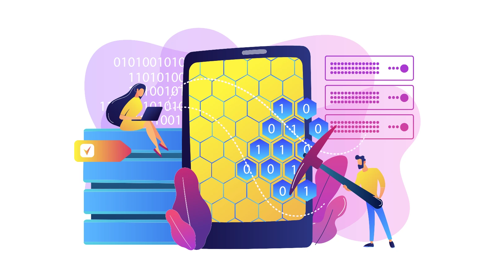 Data Mining Concept Vector Illustration