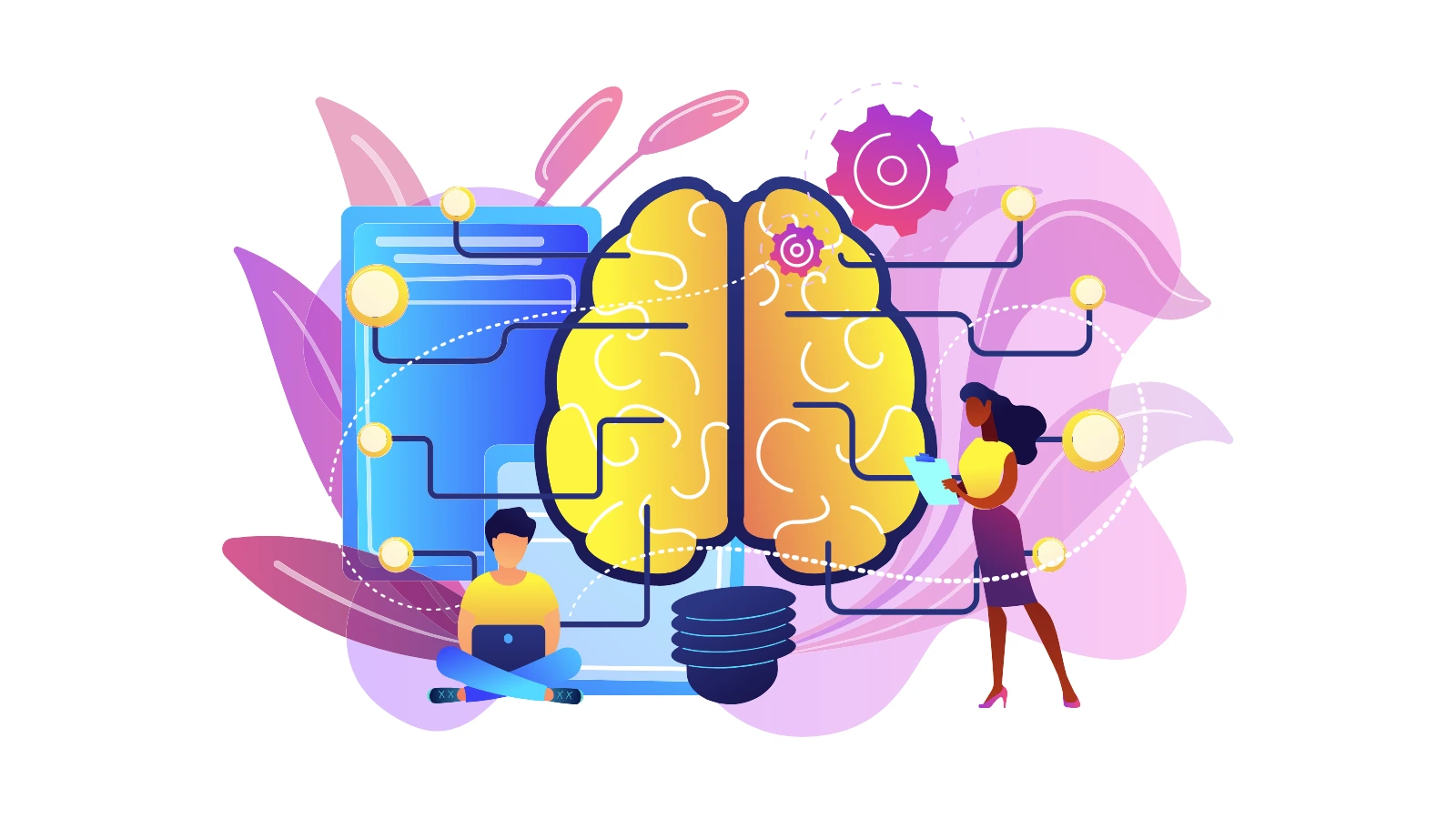 Artificial Intelligence Concept Vector Illustration