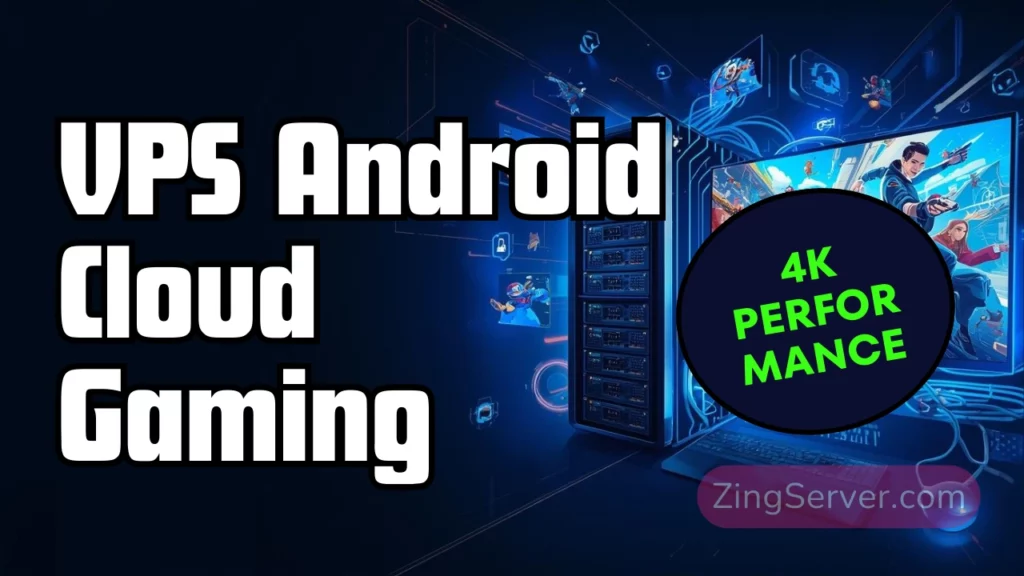 Cấu hình VPS treo giả lập Android chơi Cloud Gaming 4K mượt mà nhất 2026