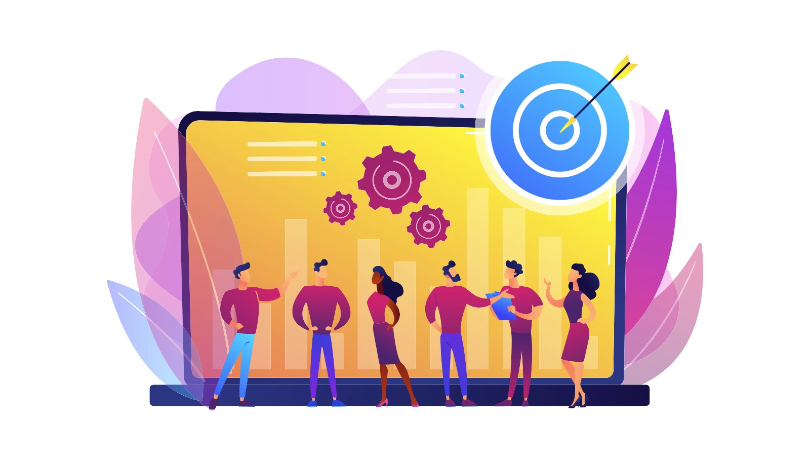 Performance Management Concept Vector Illustration