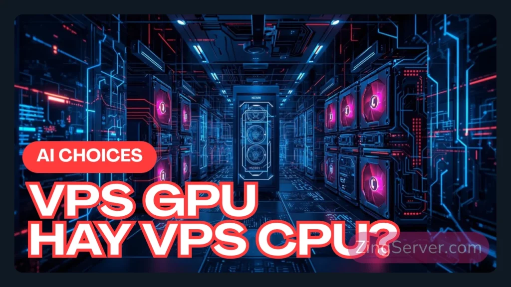 Thuê VPS GPU hay VPS CPU để chạy mô hình AI cục bộ (Local LLM) an toàn (2026)