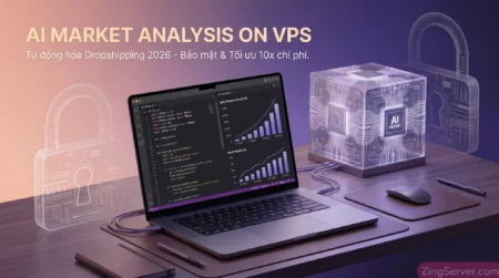 Hệ thống AI phân tích thị trường tự động trên VPS cho Dropshipping năm 2026.