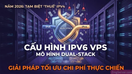 Hướng dẫn cấu hình IPv6 cho VPS Dual-stack thực chiến giúp 'né thuế' Public IPv4 AWS năm 2026