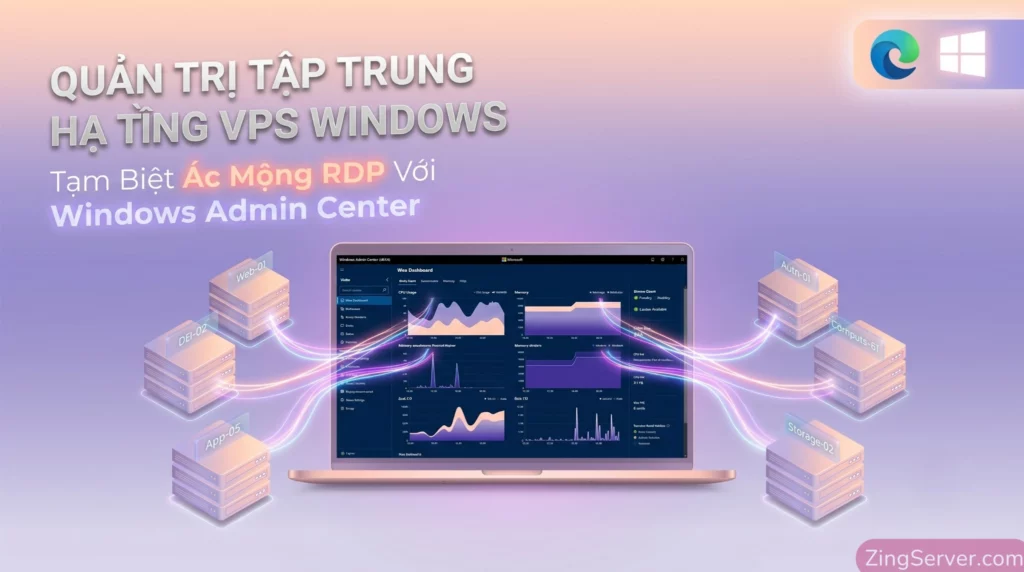 Hướng dẫn cách quản trị VPS Windows Server bằng Windows Admin Center thay thế RDP.